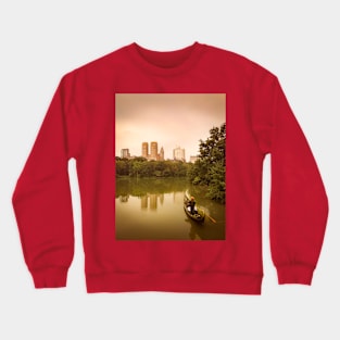 Central Park Gondola Ride Manhattan New York City Crewneck Sweatshirt